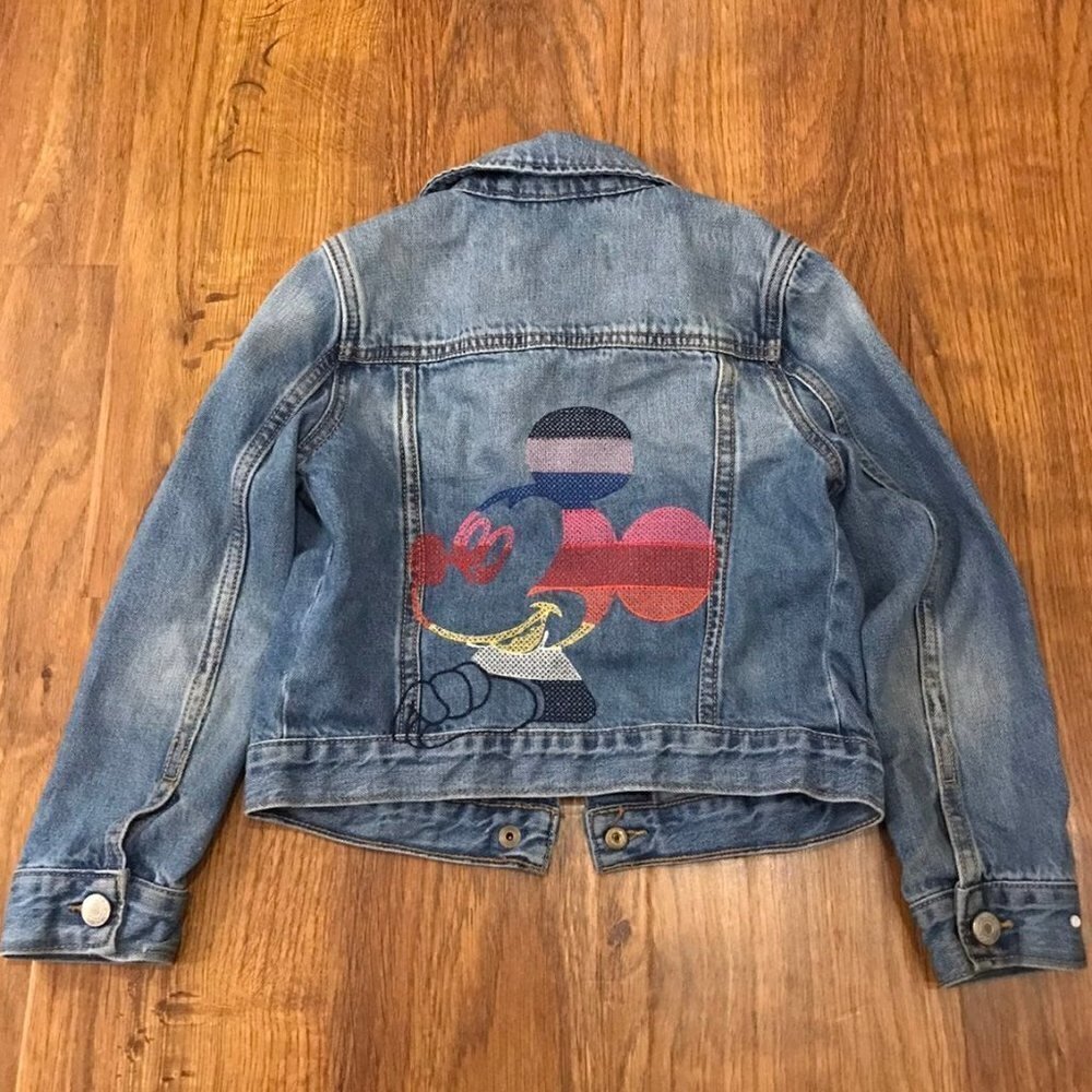 Disney Gap Mickey Jean Jacket